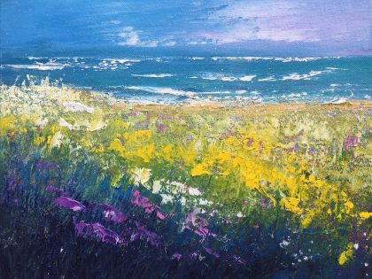 Heather and Fox Gloves (SOLD)