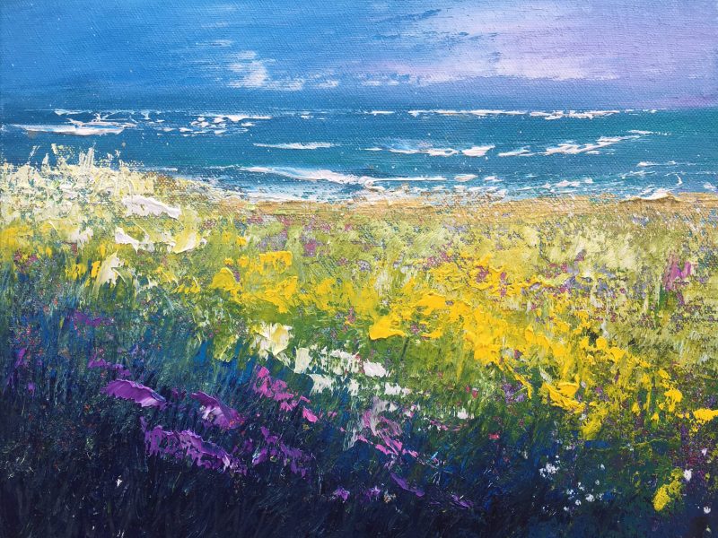 Heather and Fox Gloves (SOLD)