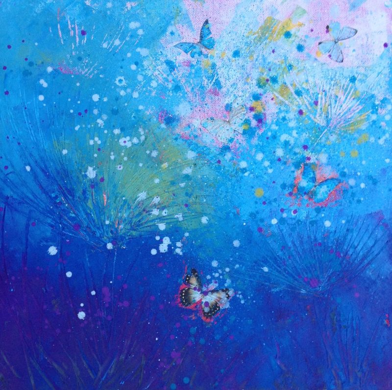 Flutterby Blue (SOLD)