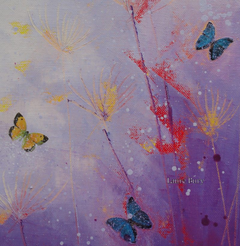 Purple Butterflies (SOLD)