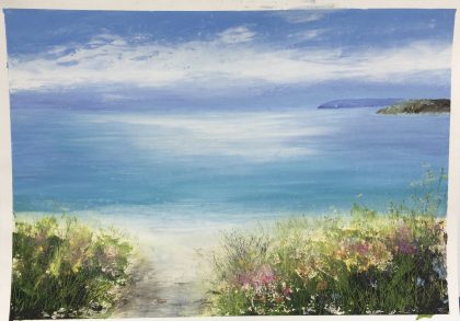Summer Path To The Beach (SOLD)
