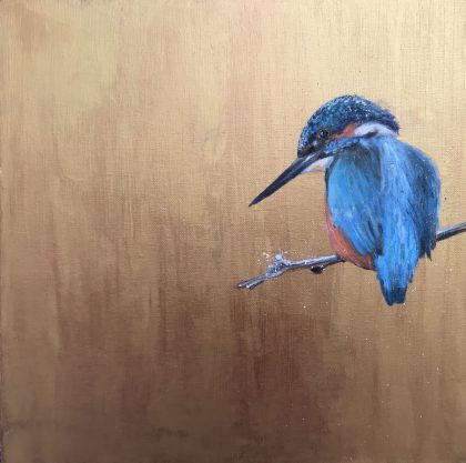 Golden Moments ~ Kingfisher (SOLD)