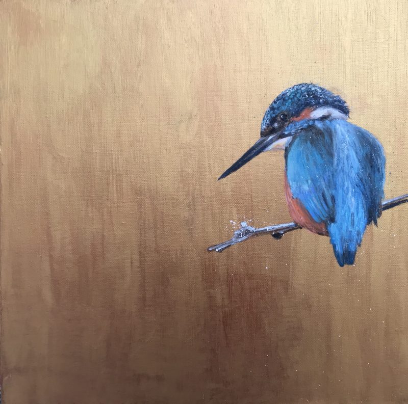 Golden Moments ~ Kingfisher (SOLD)