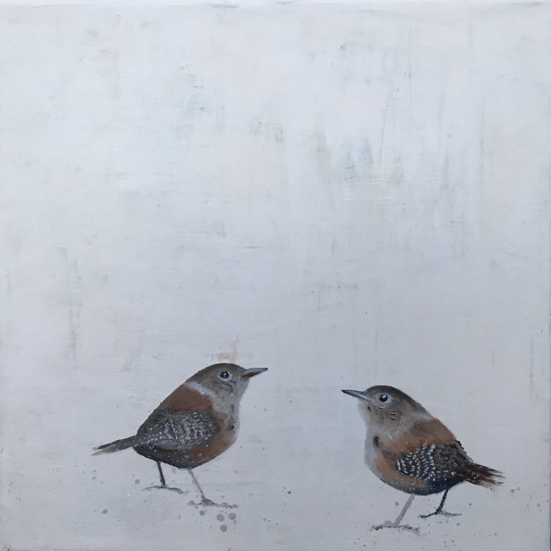 It Takes Two ~ little wrens (SOLD)