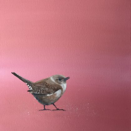 Take a Walk on the Wild Side ~ Wren on rose gold (SOLD)