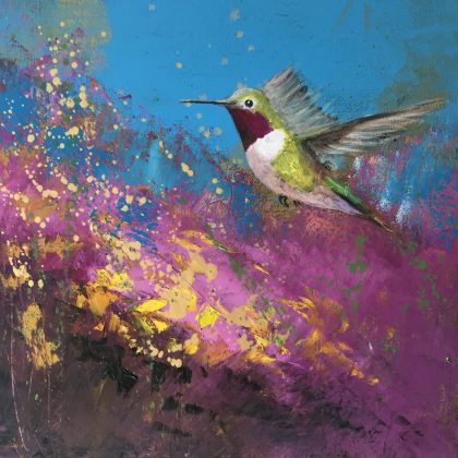 Humming Lovebird II (SOLD)