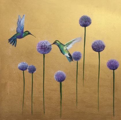 La Vie Est Belle ~ on gold  SOLD