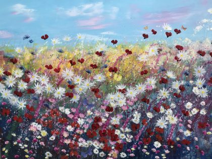 Dancing In The Breeze ~ Framed (SOLD)