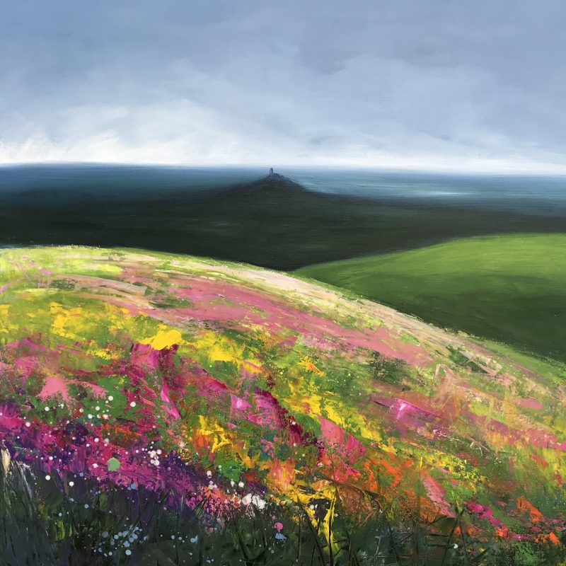 Walking On Dartmoor ~ Framed