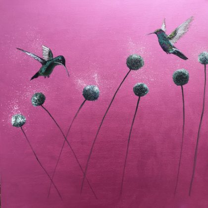La Vie En Rose ~ Metallic Pink (SOLD)