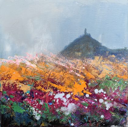 Wild Flowers At Brentor Church
