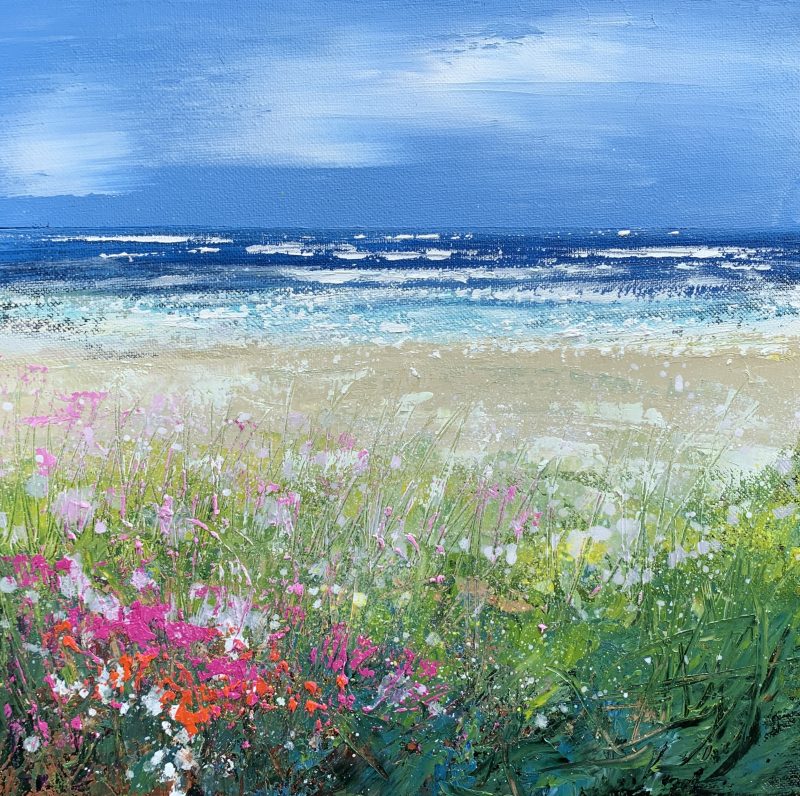 Wild flowers at the beach (SOLD)
