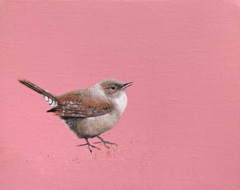 Little Wren ~ On Rose Gold (SOLD)