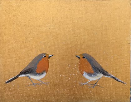 Two Little Robins (SOLD)