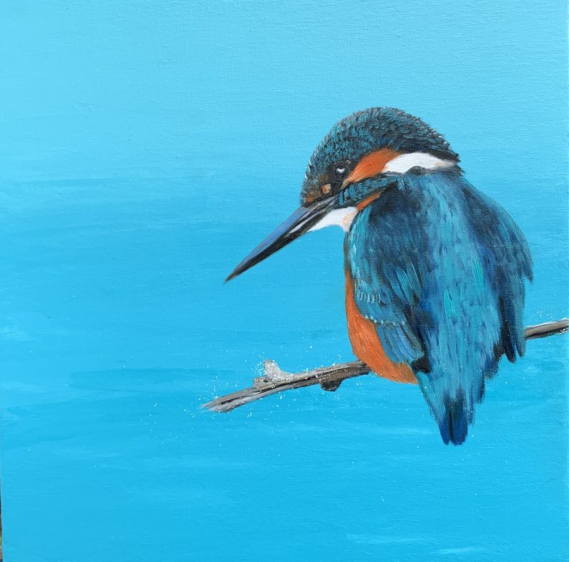 Kingfisher Blue (SOLD)
