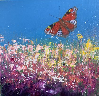 Peacock Butterfly (SOLD)