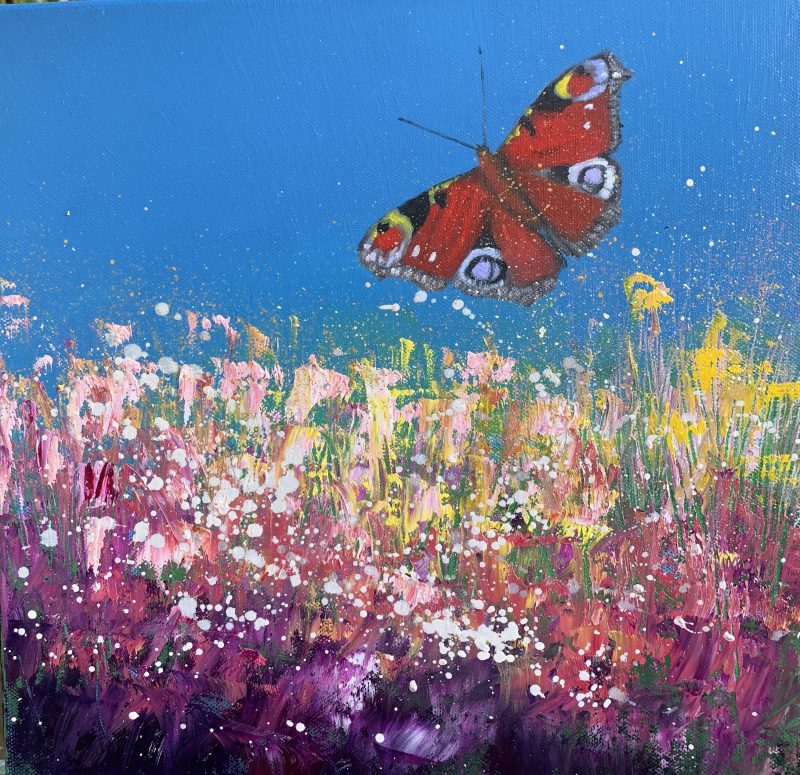Peacock Butterfly (SOLD)
