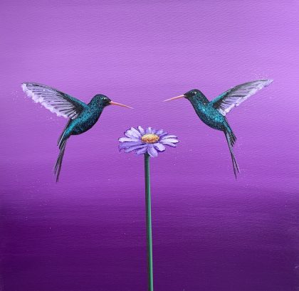 Two Hummingbirds ~ One Love II