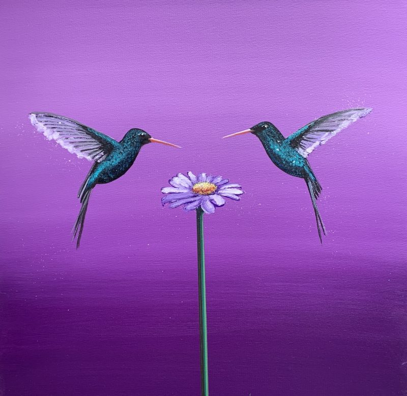 Two Hummingbirds ~ One Love II