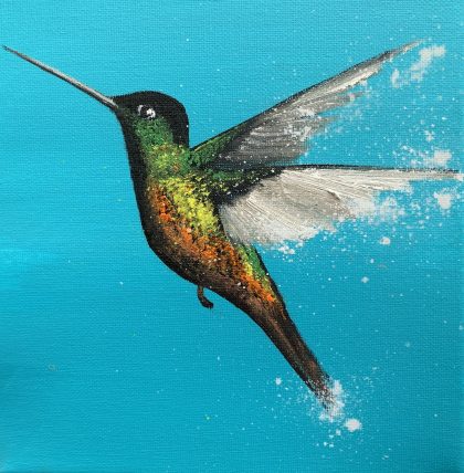 Hummingbird Love I